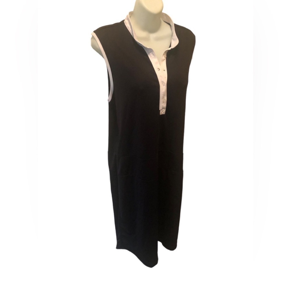 Zyia Active Clubhouse Golf Tennis Pickleball Dress XXL Pocket Sleeveless Sporty - Picture 3 of 8
